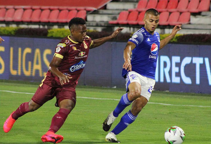 imagen noticia Con uno menos, Millonarios le coqueteó a la victoria en Ibagué y América cayó ante Alianza